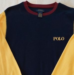 🏇 Unique Polo Ralph Lauren Waffle Cotton Shirt